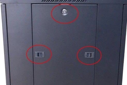 Extralink Szafa rack 27U 600x600 czarna stojąca