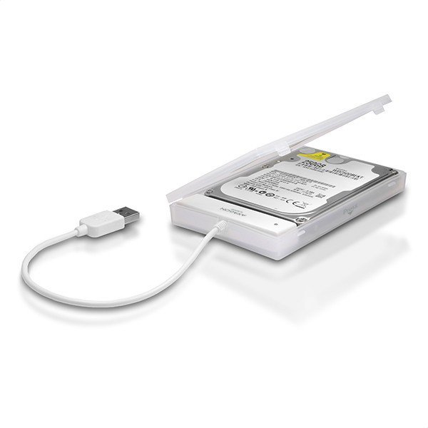 AXAGON ADSA-1S Adapter USB 2.0 SATA do szybkiego przyłączenia 2.5&quot; SSD/HDD Z pudełkiem