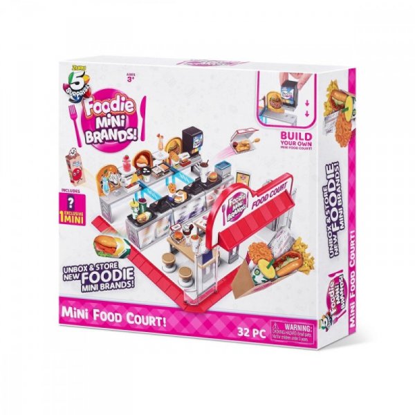 ZURU 5 Surprise Zestaw z figurkami Mini Brands Mini Food Court