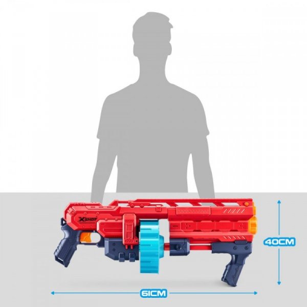 ZURU X-Shot Wyrzutnia Excel Fortress 48 strzałek