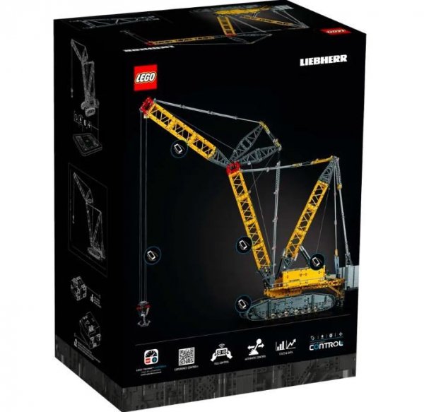 LEGO Klocki Technic 42146 Żuraw gąsienicowy Liebherr LR 13000