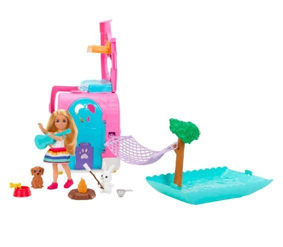 Mattel Zestaw BARBIE Kamper Chelsea
