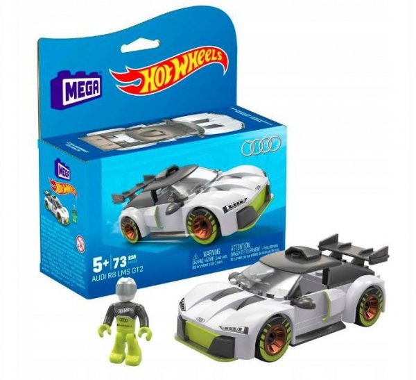 Mega Bloks Zestaw konstrukcyjny Hot Wheels Audi R8