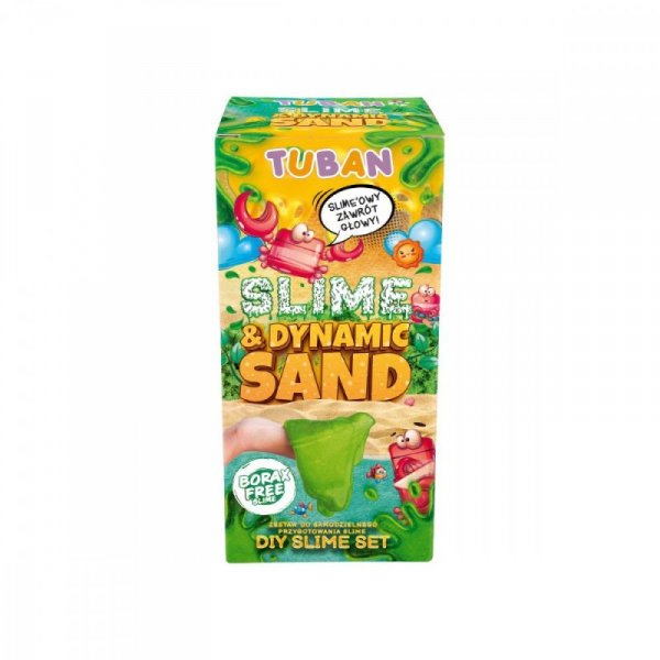 TUBAN Zestaw DIY Slime i piasek dynamiczny