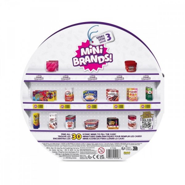 ZURU 5 Surprise Figurki Mini Brands Global Walizka kolekcjonerska