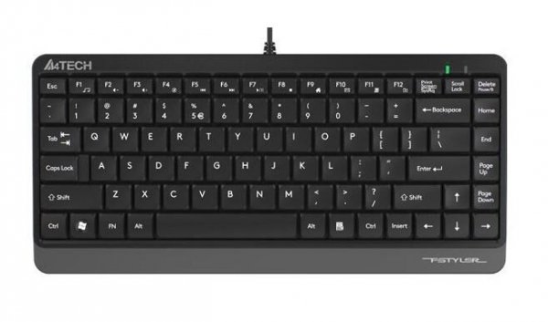 A4 Tech Klawiatura FStyler FK11 szara