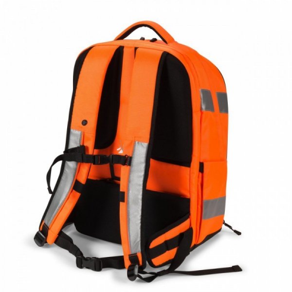 DICOTA Plecak na laptopa 17.3 cali HI-VIS 32-38l pomarańczowy