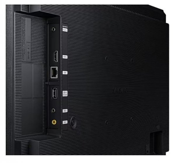 Samsung Monitor profesjonalny QB24C 24 cali Matowy 16h/7 250(cd/m2) 1920x1080(FHD) S10 Player (Tizen 7, VXT Ready) WiFi/BT 3 lat