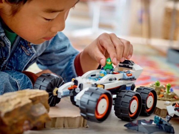 LEGO Klocki City 60431 Kosmiczny łazik i badanie życia w kosmosie