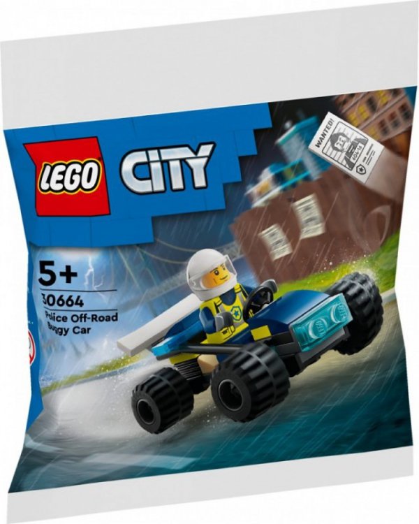 LEGO Klocki City 30664 Policyjny łazik terenowy