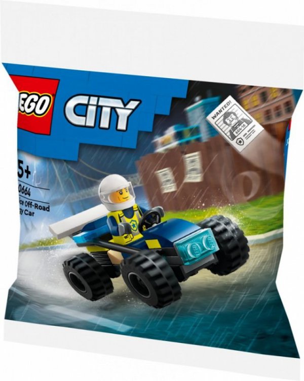 LEGO Klocki City 30664 Policyjny łazik terenowy