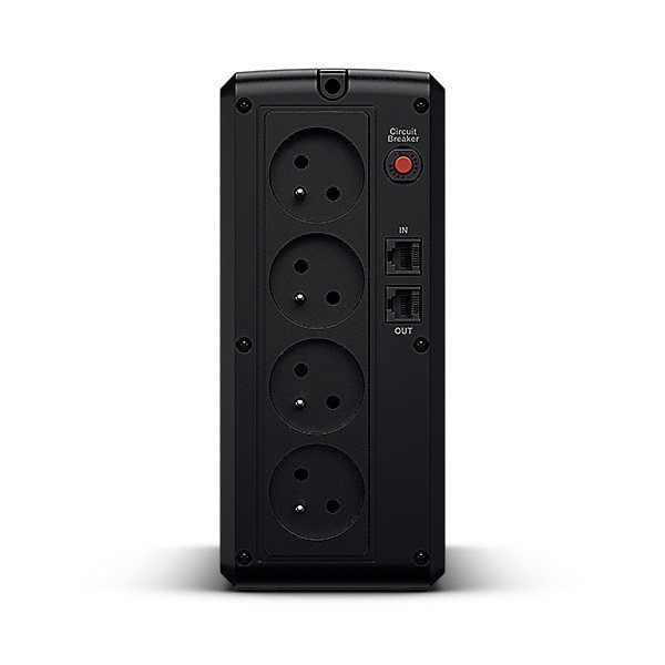 CyberPower Zasilacz awaryjny UPS UT1050EG-FR 1050VA/630W 4ms/AVR/4xFR/RJ11/RJ45