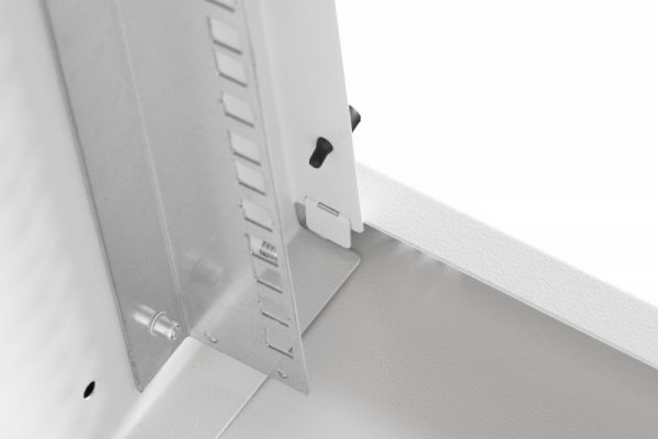 Digitus Szafa sieciowa wisząca 19&quot; 7U, SOHO PRO 370 x 540 x 400 mm, nośność 60kg, drzwi szyba, niezłożona Szara