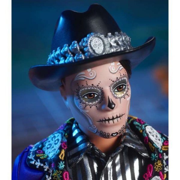 Mattel Lalka kolekcjonerska Barbie Signature Ken Dia De Muertos 2023