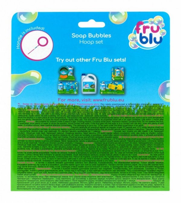 Tm Toys Fru Blu Zestaw Obręczy + płyn 0,4L