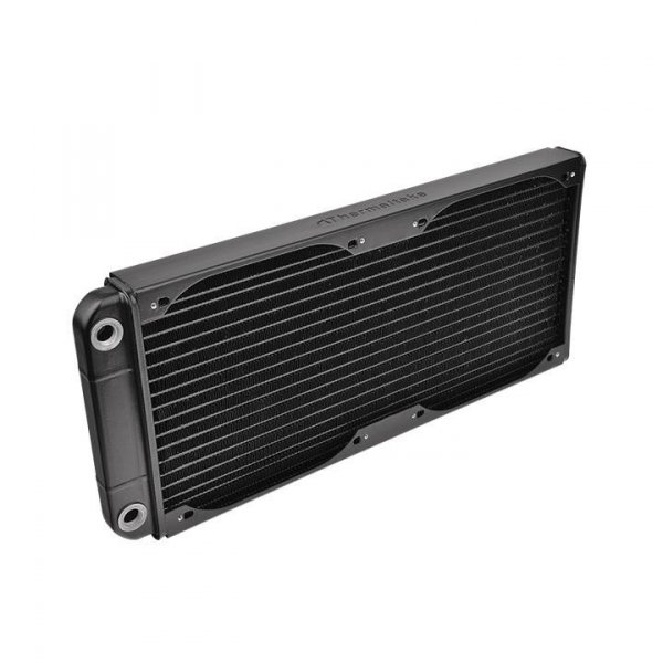 Thermaltake Chłodzenie wodne - Pacific R360S slim radiator (360mm, 4x G 1/4&quot;) - Black