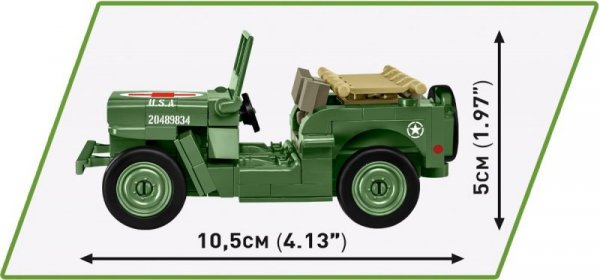 Cobi Klocki Klocki Medical Willys MB