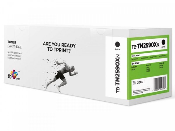 TB Print Toner do Brother TN2590XL TB-TN2590XN BK 100% nowy