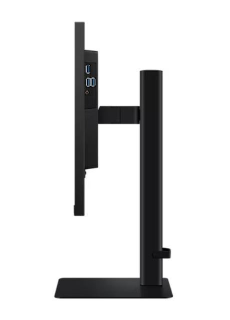 Samsung Monitor 24 cale ViewFinity S60D IPS 2560x1440 WQHD 16:9 1xHDMI 1xDP 3xUSB 3.0 5ms PinP/PbyP 100Hz HAS+PIV płaski 3YOn-Si