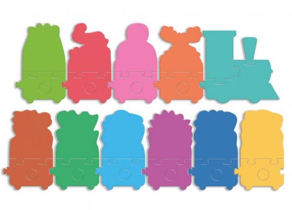 Granna Puzzle Maxi układanka z dziurkami Ciuchcia