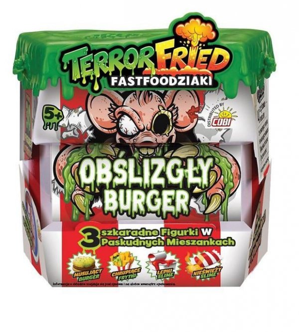 Cobi Zestaw figurek Terror Fried - Obślizgły burger