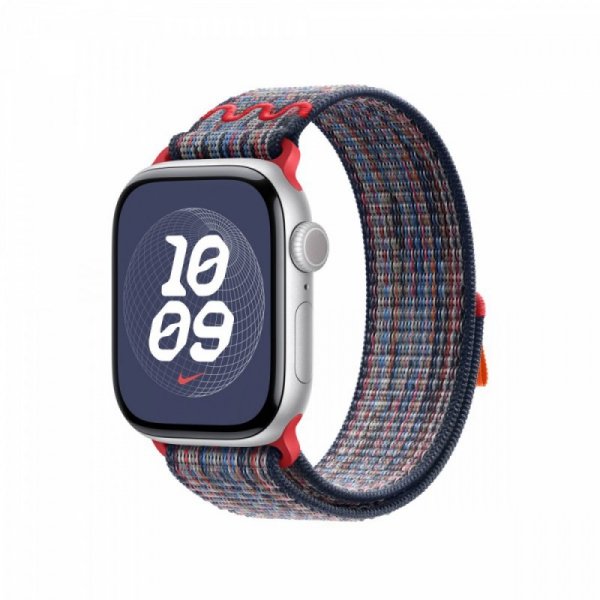 Apple Opaska sportowa Nike w kolorze niebieskim/czerwonym do koperty 42 mm