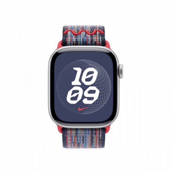 Apple Opaska sportowa Nike w kolorze niebieskim/czerwonym do koperty 42 mm