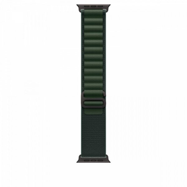 Apple Opaska Alpine w kolorze ciemnozielonym do koperty 49 mm - rozmiar S - elementy z tytanu w kolorze czarnym