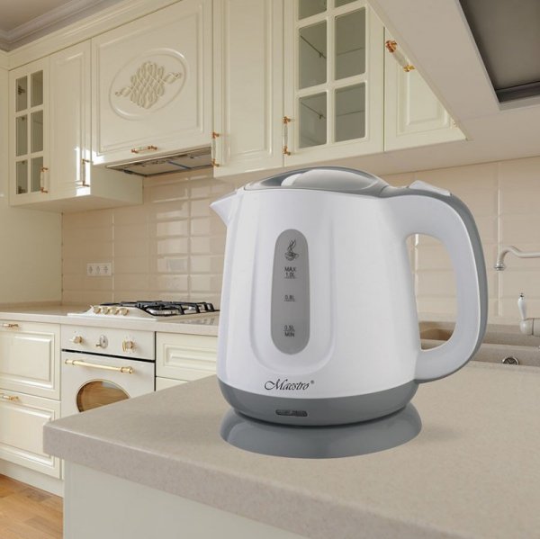 Feel-Maestro Czajnik elektryczny 1l  1100W  MR-013-GREY