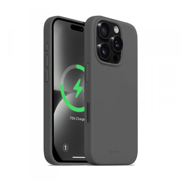 CRONG Etui Color Cover Magnetic iPhone 16 Pro MagSafe (tytanowy)