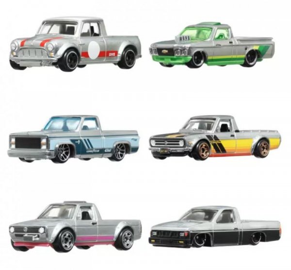 Hot Wheels Zestaw 6 autek