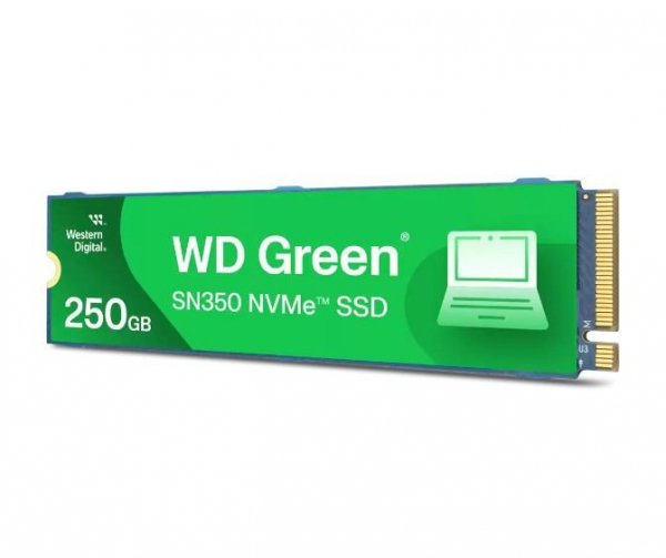 Western Digital Dysk SSD Green 250GB M.2 2280 SN350 NVMe PCIe