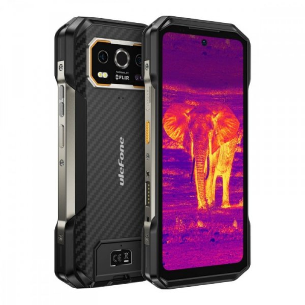 ULEFONE Smartfon Armor 27T 5G 12/256GB IP69K termowizja czarny