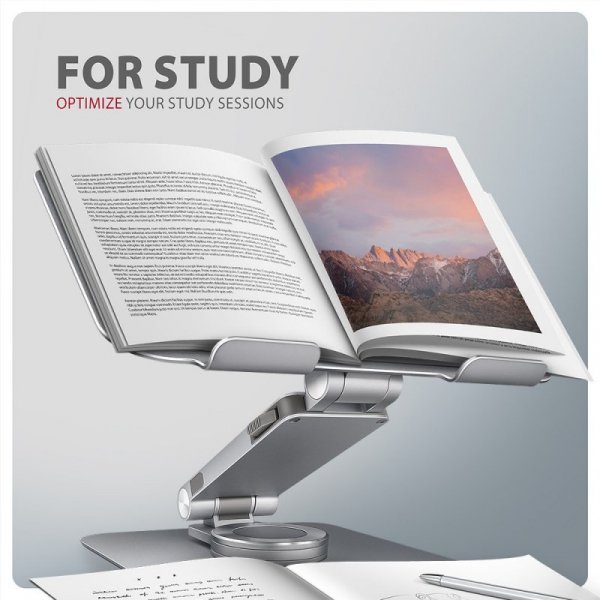 AXAGON STND-LR Podstawa do laptopów aluminiowa 10-16&quot; regulowane kąty nachylenia, obrót o 360 stopni