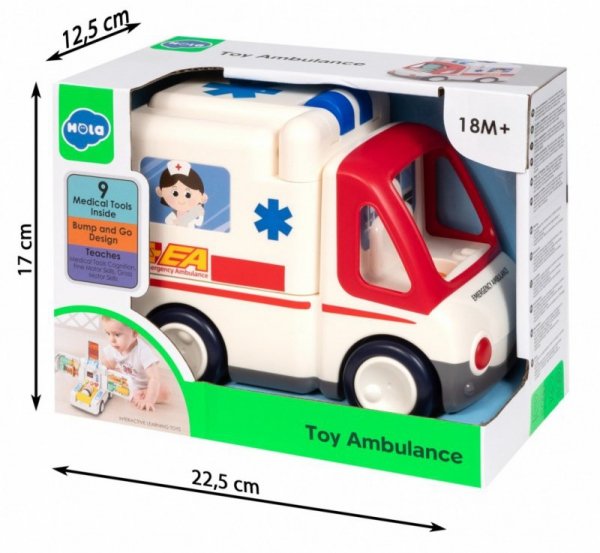Smily Play Ambulans z muzyką i światłem