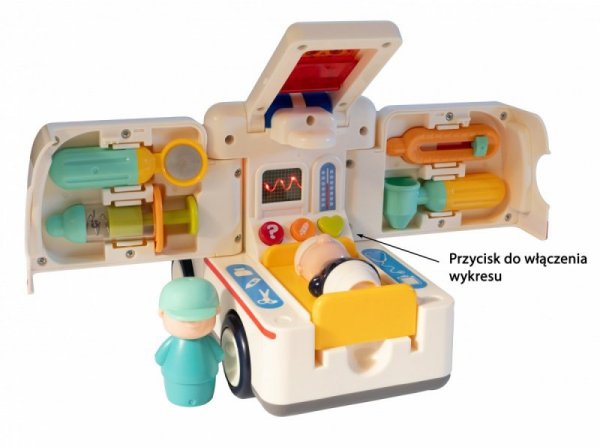 Smily Play Ambulans z muzyką i światłem
