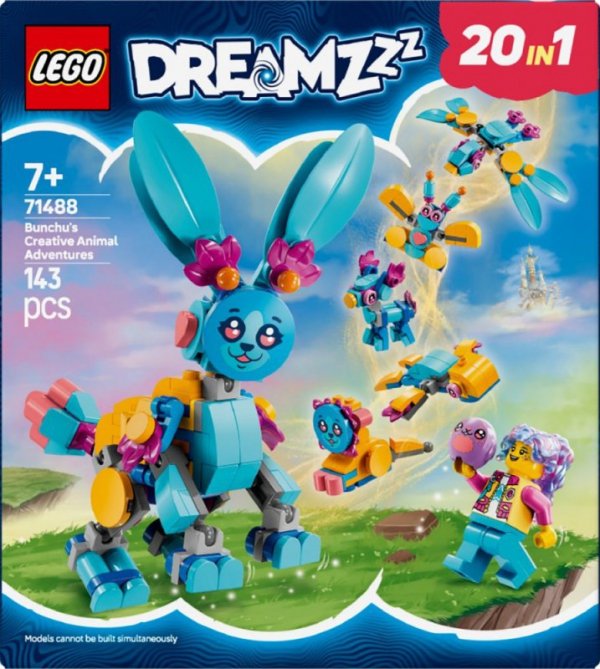 LEGO Klocki DREAMZzz 71488 Kreatywne zwierzęce przygody Bunchu