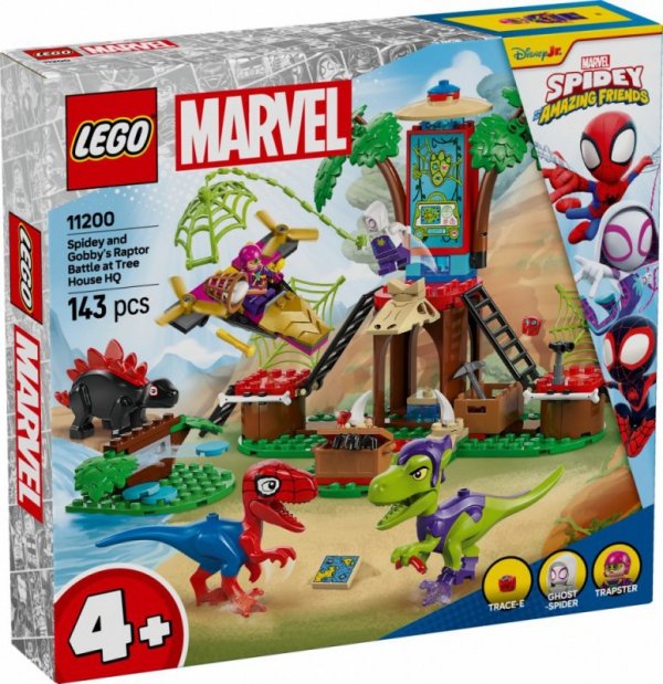 LEGO Klocki SPIDEY 11200 Bitwa Spidey&#039;ego i Gobby&#039;ego przy domku na drzewie