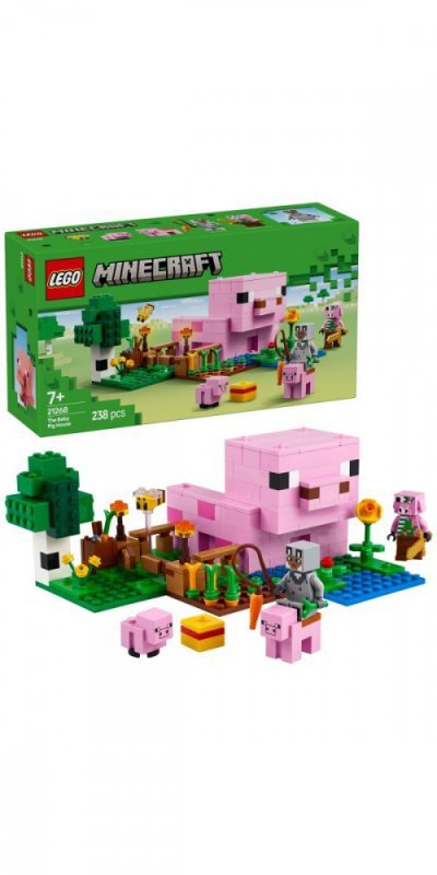 LEGO Klocki Minecraft 21268 Dom prosiaczka