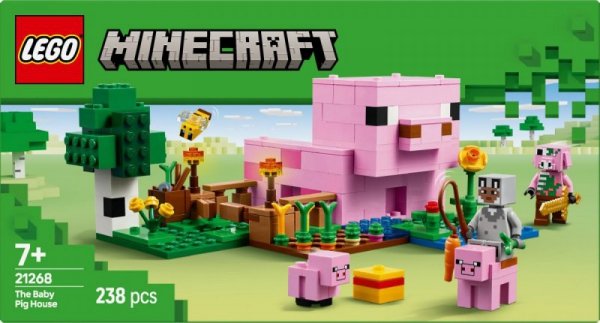 LEGO Klocki Minecraft 21268 Dom prosiaczka