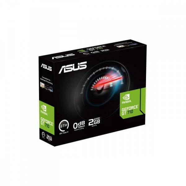 Asus Karta graficzna GeForce GT 710 2GB GDDR5 EVO 64 bit DVI-D/DSUB/HDMI