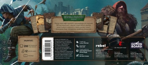 Rebel Gra Wiedźmin: Stary Świat - Zestaw Przygód
