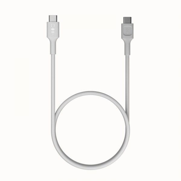Green Cell Kabel USB-C-USB-C PowerFlex 100W silikonowy 1.2m biały