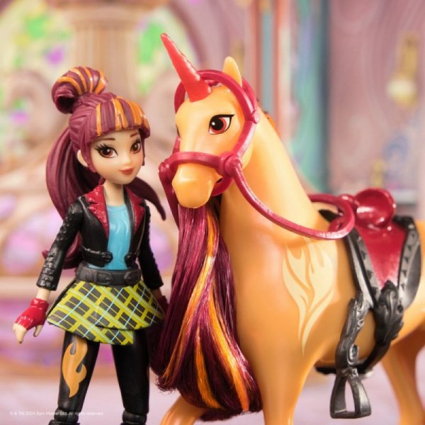 Spin Master Figurki  Akademia Jednorożców Lalka Valentina i jednorożec Cinde