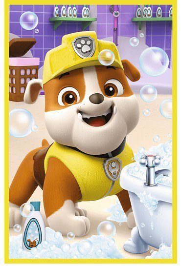 Trefl Puzzle 3x50 elementów Psi Patrol nasze pieski