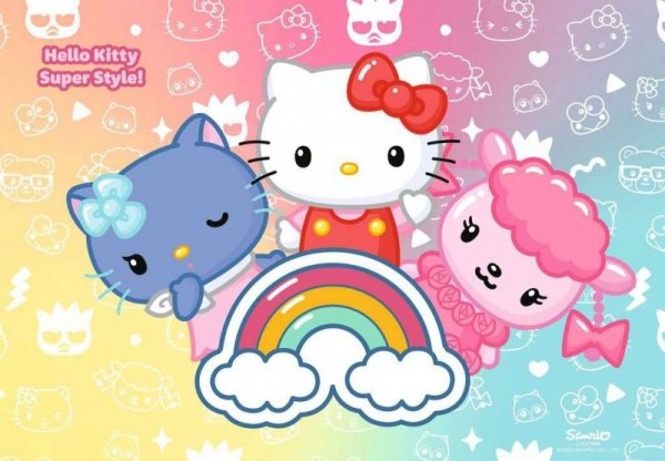 Ravensburger Polska Puzzle 2x24 elementy Hello Kitty
