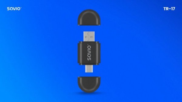 Savio Bezprzewodowy adapter CarPlay & Android Auto TR-17