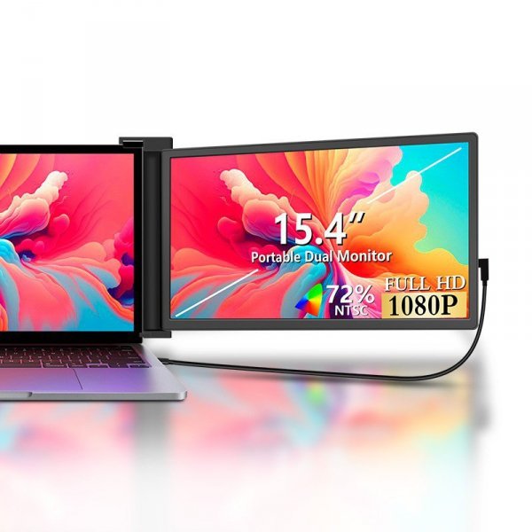 Extralink Przenośne monitory do laptopa Smart Life S3 15.4 &#039;&#039; 2 monitory, IPS,1920x1080