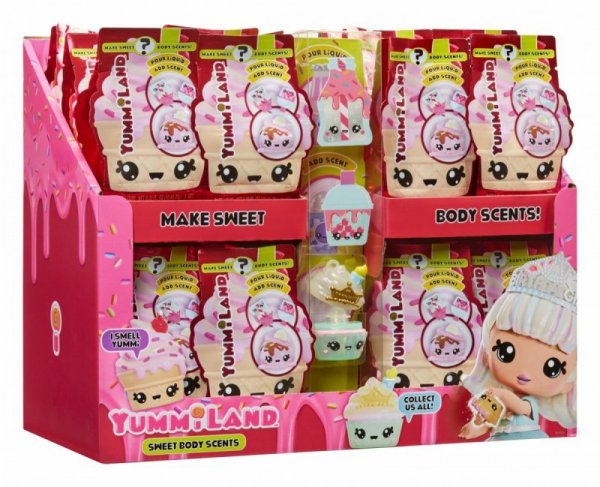 MGA Figurka Yummiland Num Noms Body Scent Display 24 sztuki