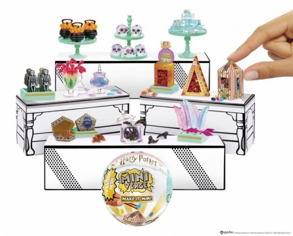 MGA Figurki Miniverse Make It Mini Harry Potter Honeydukes Display 15 sztuk